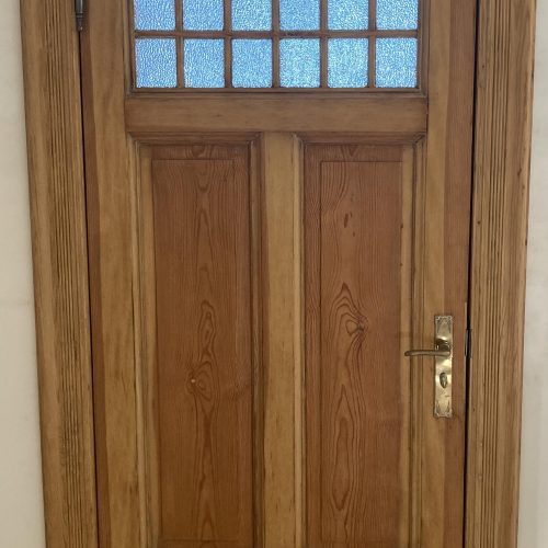 Einflügelige Zimmertüren mit Glaseinsatz