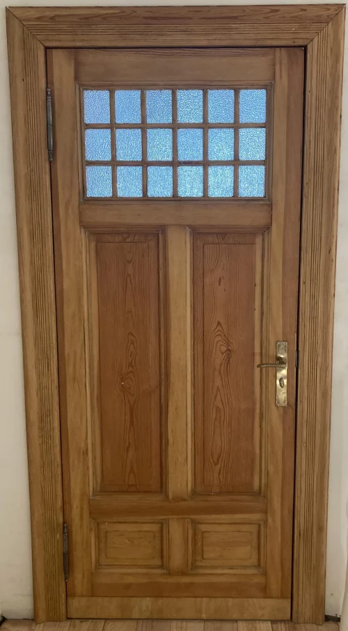 Einflügelige Zimmertüren mit Glaseinsatz