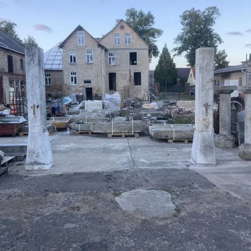 2 Teilige Marmorsäulen